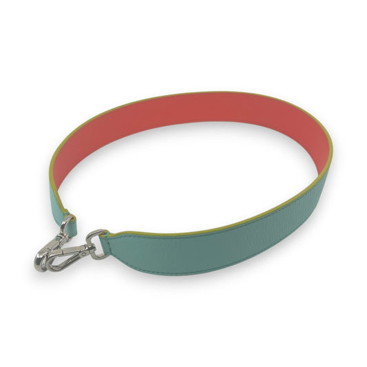 Fendi Strap You Leather Bag Strap in Light Blue w/ Dust Bag