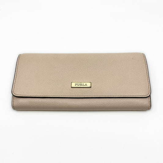 Furla Ritzy Pink Leather Continental Wallet