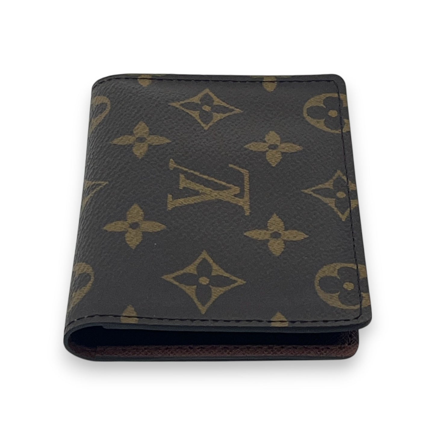 Louis Vuitton Monogram Port 2 Cartes Verticales Card Holder Wallet