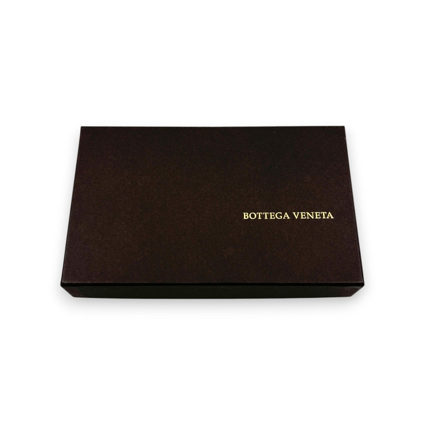 Bottega Veneta Intrecciato Brown Leather Long Wallet w/ Box