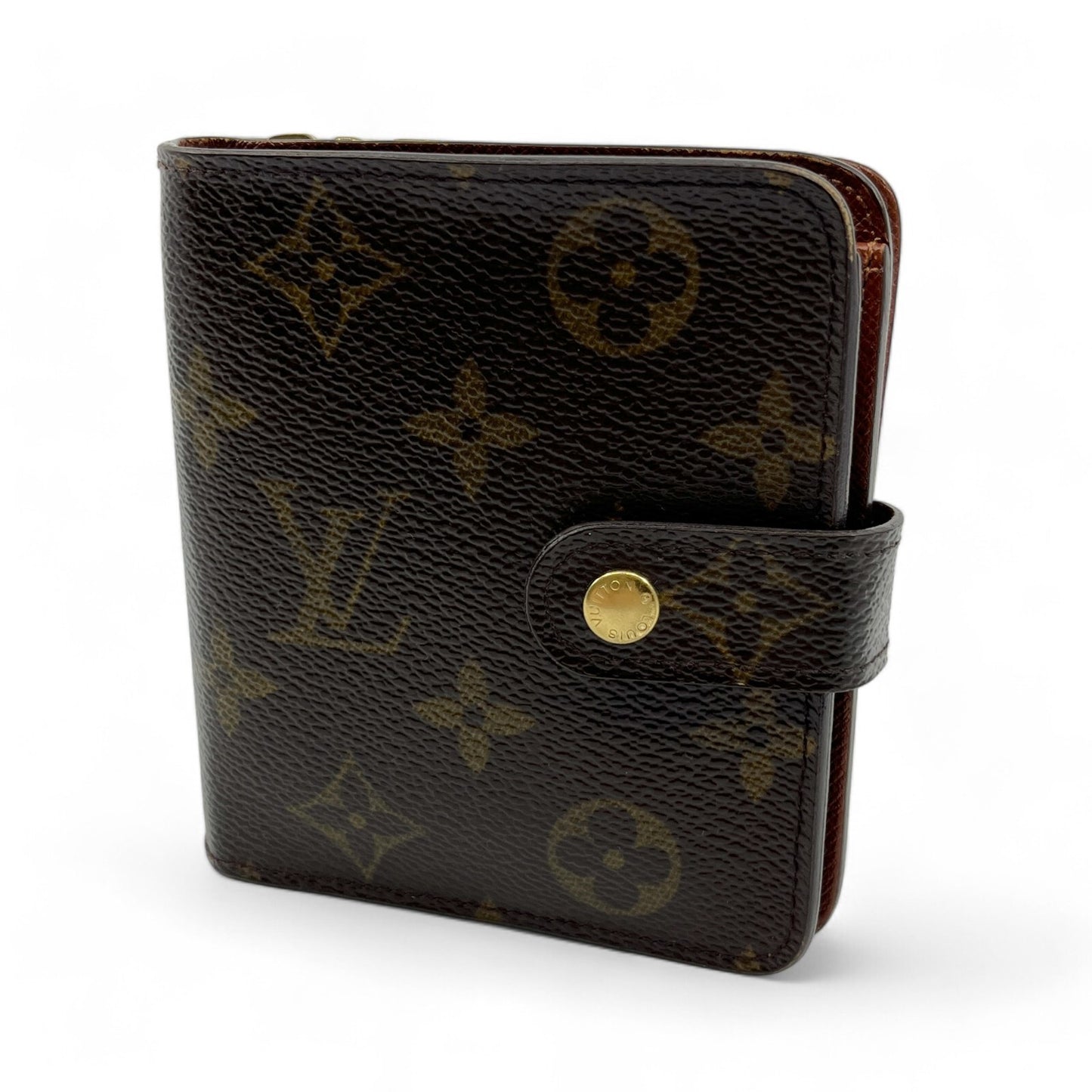 Louis Vuitton Monogram Compact Zip Bifold Wallet