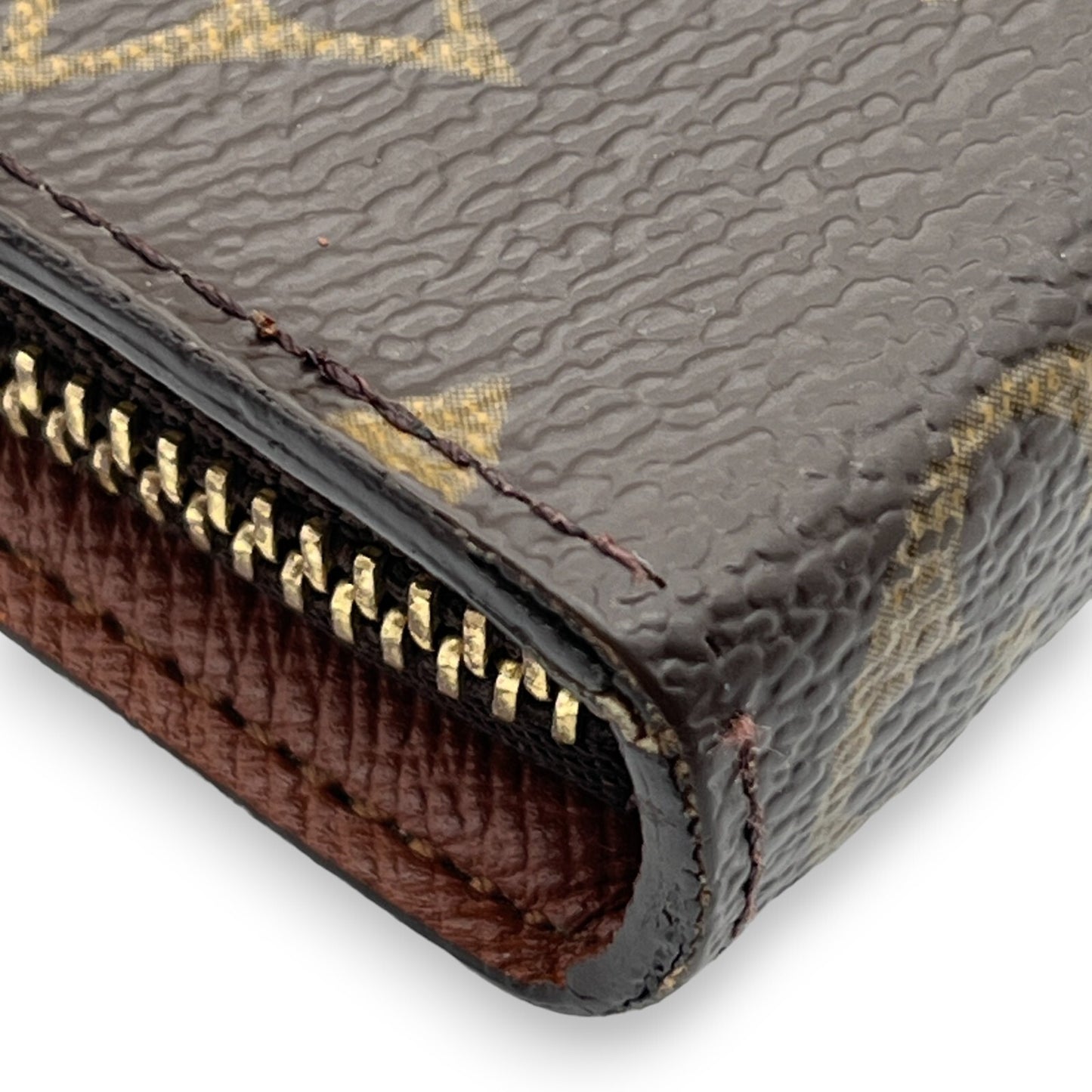 Louis Vuitton Monogram Porte Monnaie Zip Long Wallet