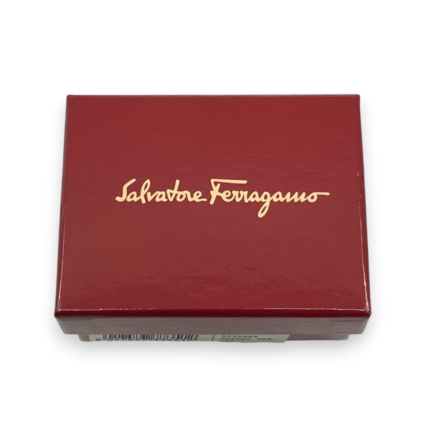Salvatore Ferragamo Earrings and Ballet Flats Brooch Set w/ Box Dust Bag