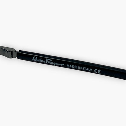 Salvatore Ferragamo Blue Rimless Sunglasses Model 1044 Made in Italy