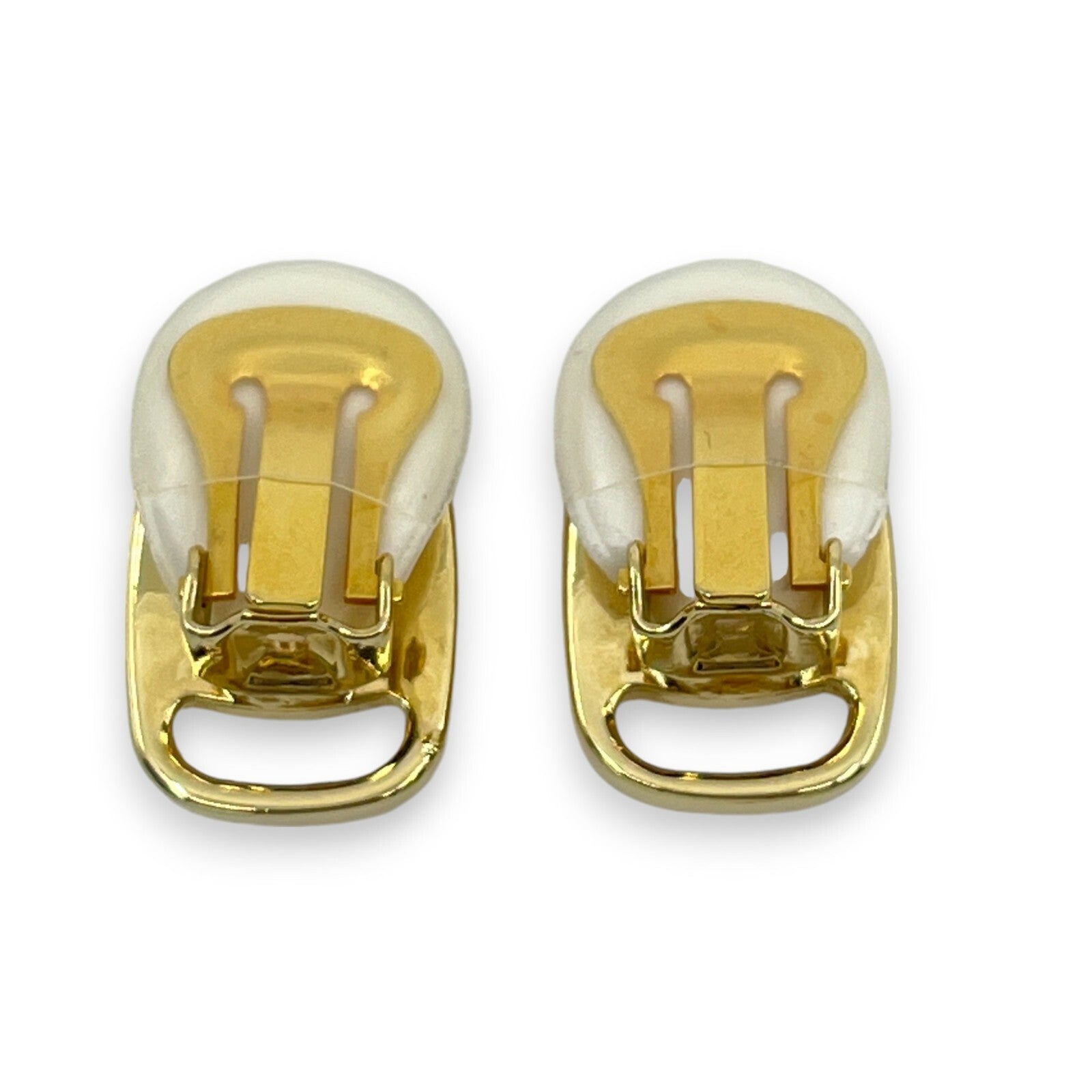 Salvatore Ferragamo Earrings and Ballet Flats Brooch Set w/ Box Dust Bag