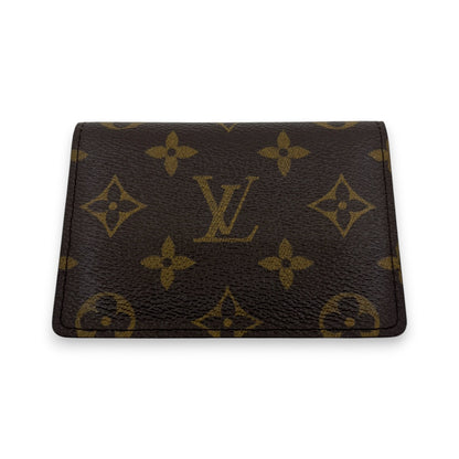 Louis Vuitton Monogram Port 2 Cartes Verticales Card Holder Wallet