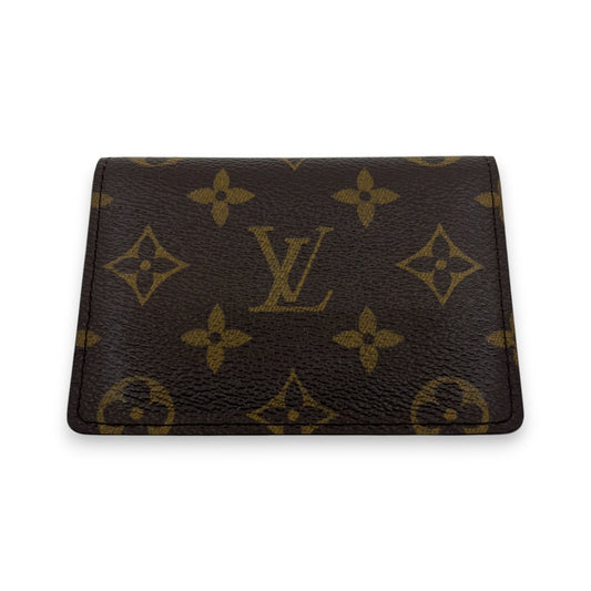 Louis Vuitton Monogram Port 2 Cartes Verticales Card Holder Wallet