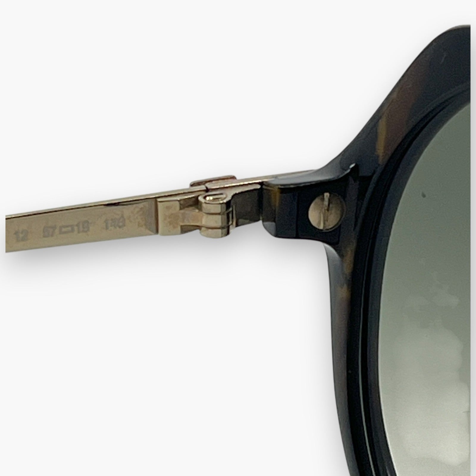 dunhill Black Sunglasses 6084 Made in Germany w/ Case & Box