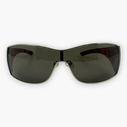 Christian Dior Gray Shield Sunglasses MIXT 2 TRXOX 125 Made in Italy