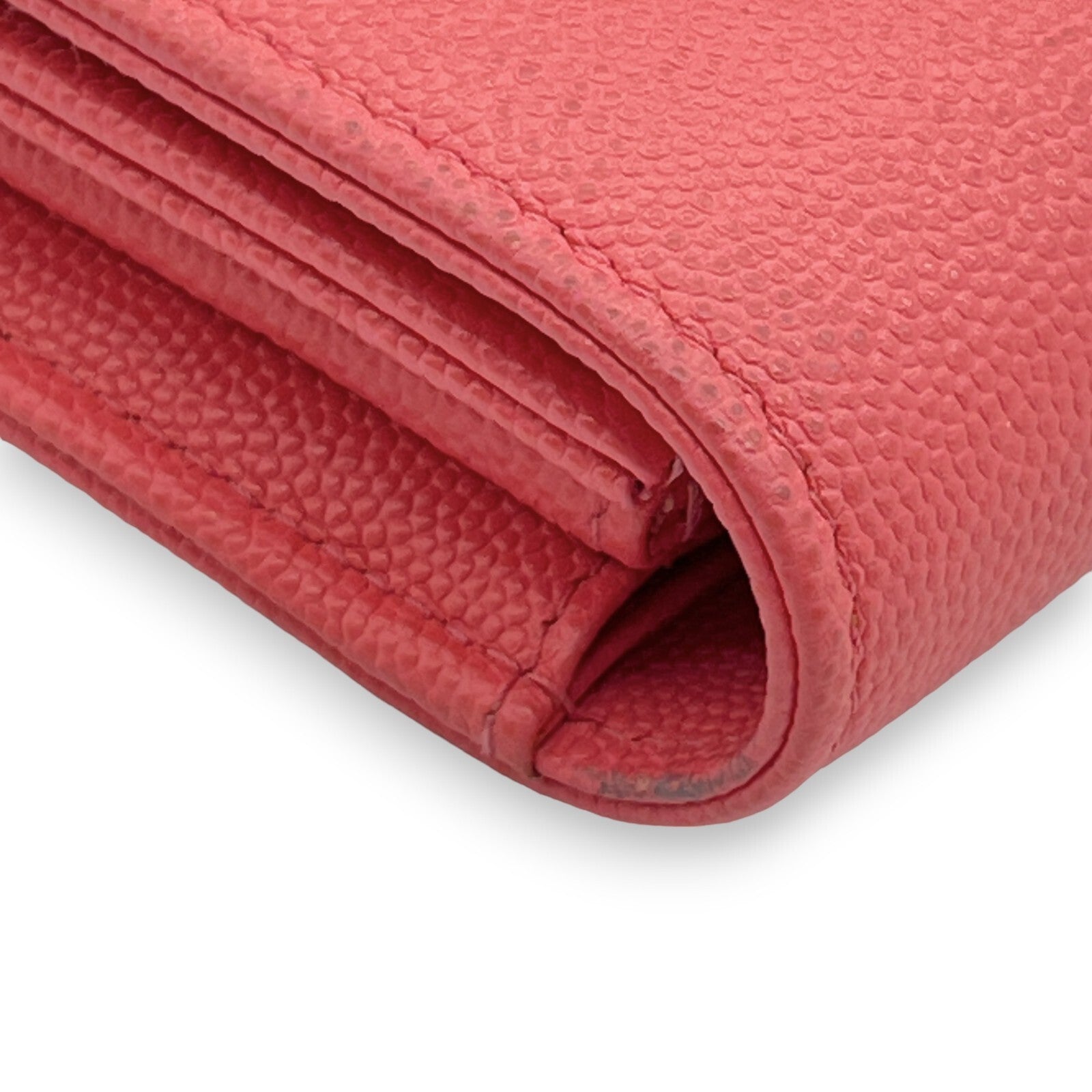 Chanel Caviar Skin Leather Long Wallet  Pink w/ Dust Bag & Certificate