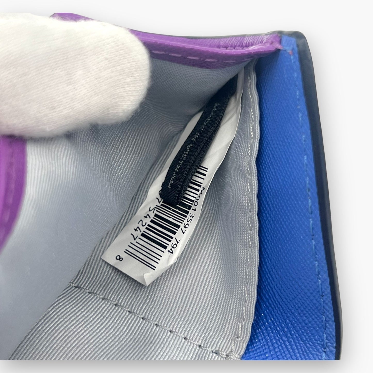 Marc Jacobs Wallet M0013597 Pink Yellow Leather Trifold