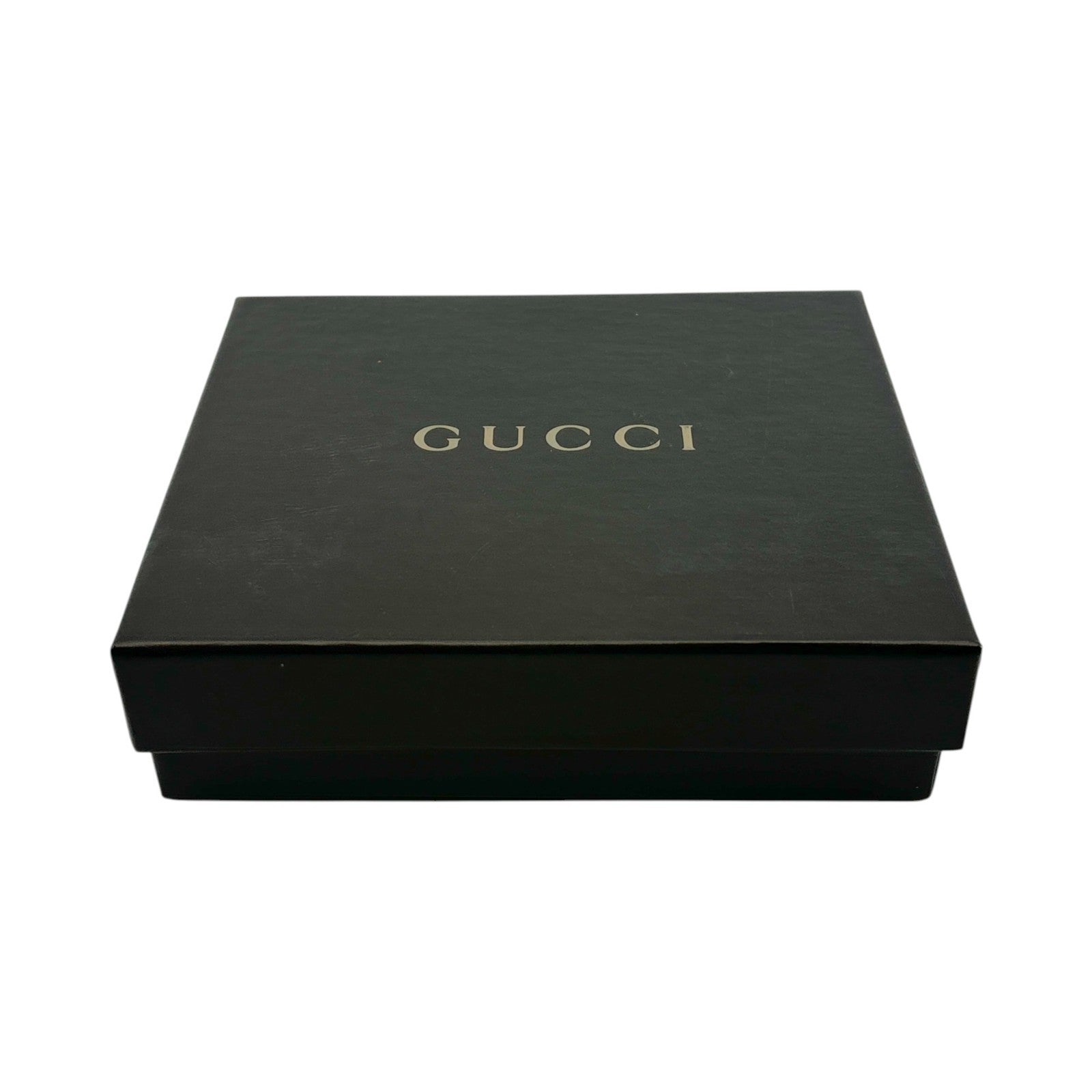 Gucci GG Canvas Bifold Wallet Brown Leather Trim w/ Box