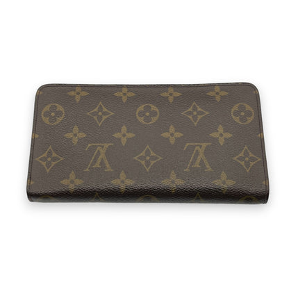 Louis Vuitton Monogram Porte Monnaie Zip Long Wallet