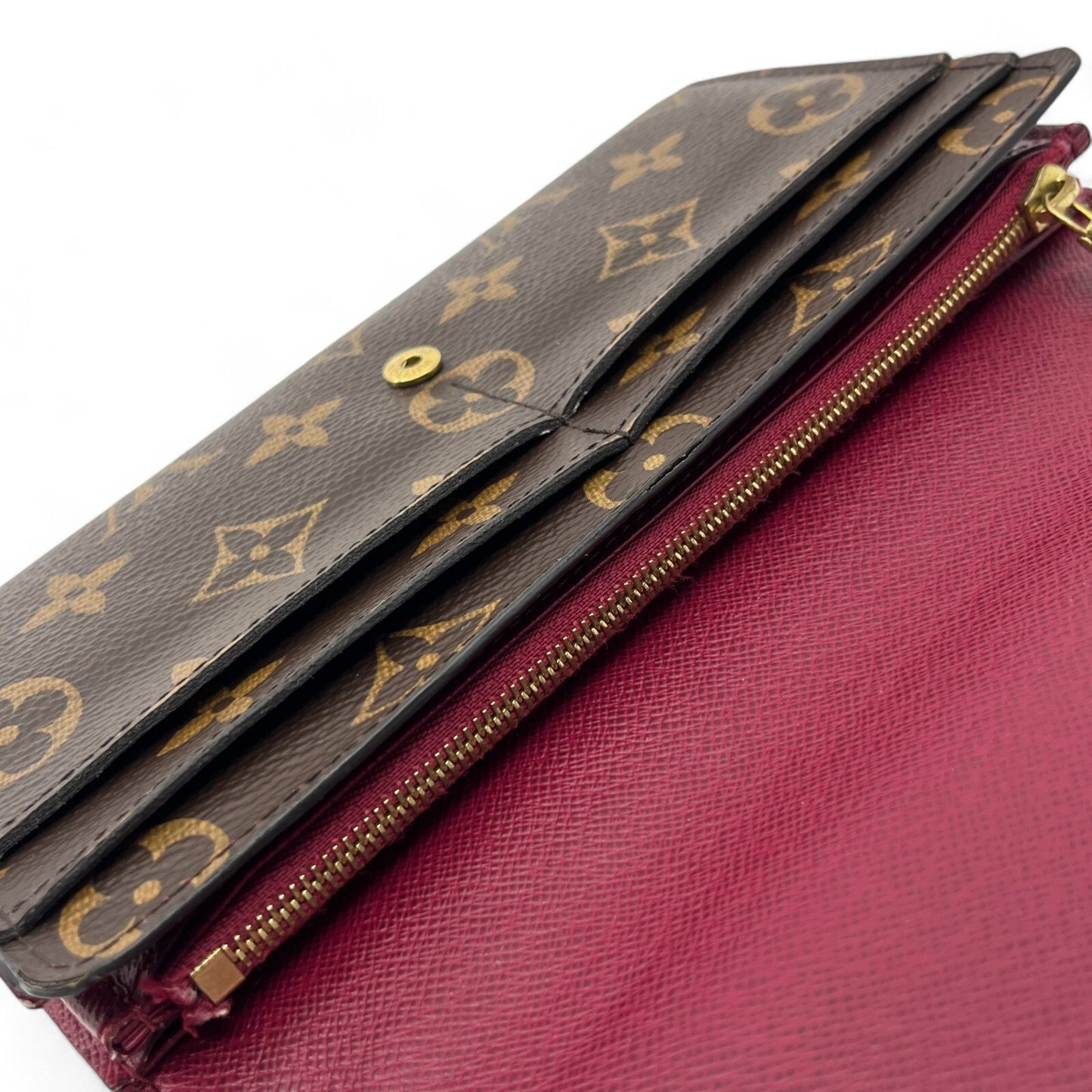 Louis Vuitton Monogram Portefeuille Sarah Long Wallet M62234