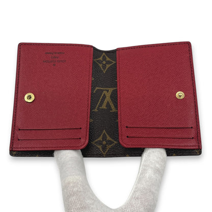 Louis Vuitton Monogram Portefeuille Marie Bifold Wallet Red M93802
