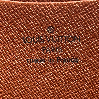 Louis Vuitton Monogram Porte Monnaie Zip Long Wallet