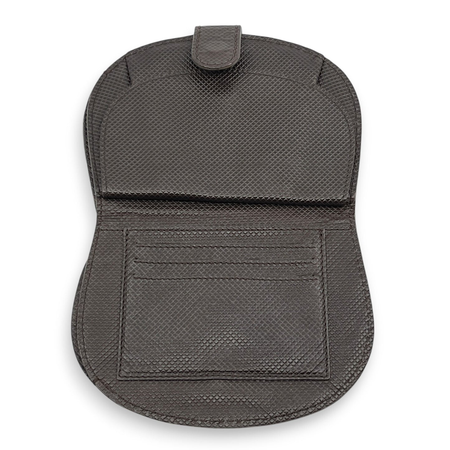 Bottega Veneta Leopard Print Wallet in Brown