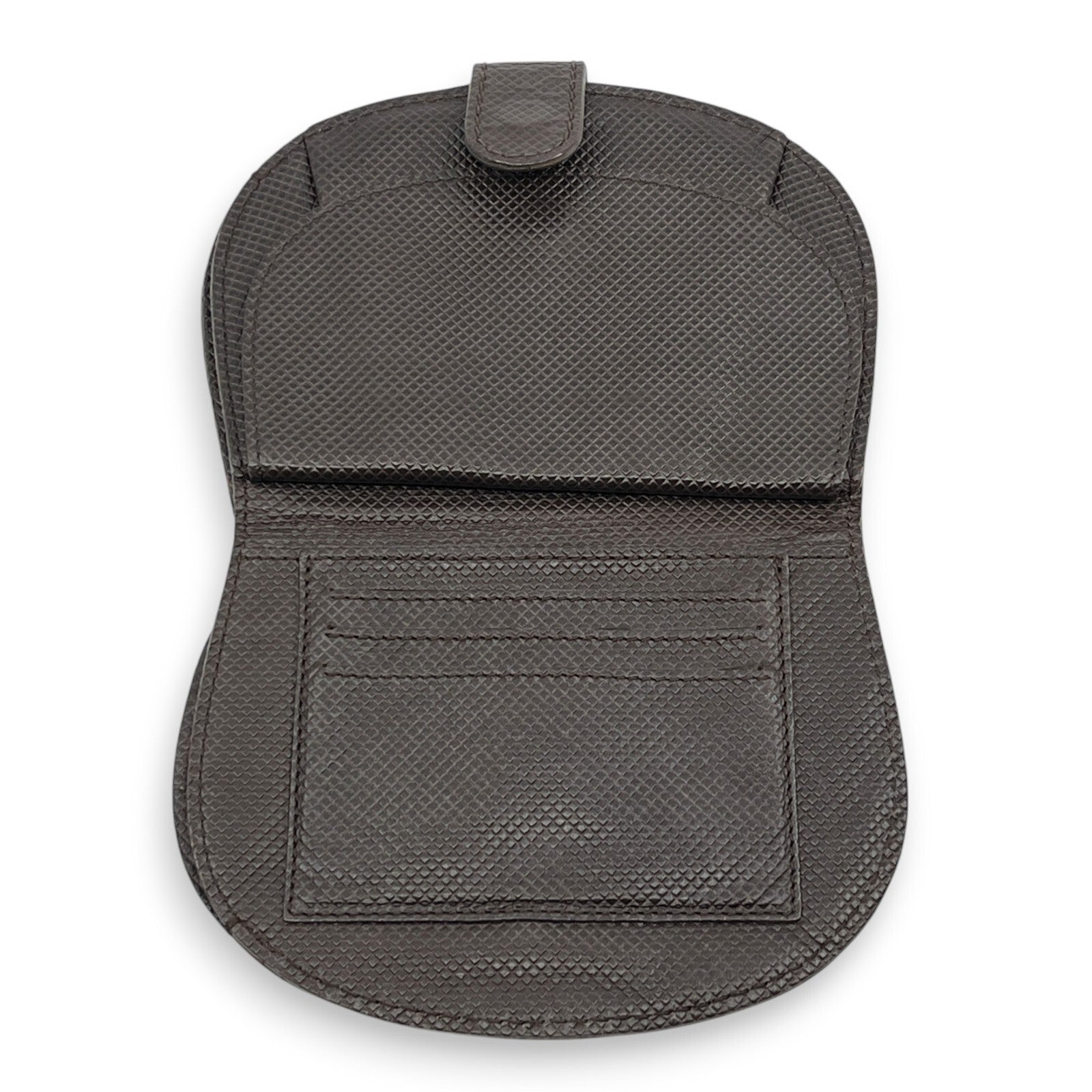 Bottega Veneta Leopard Print Wallet in Brown