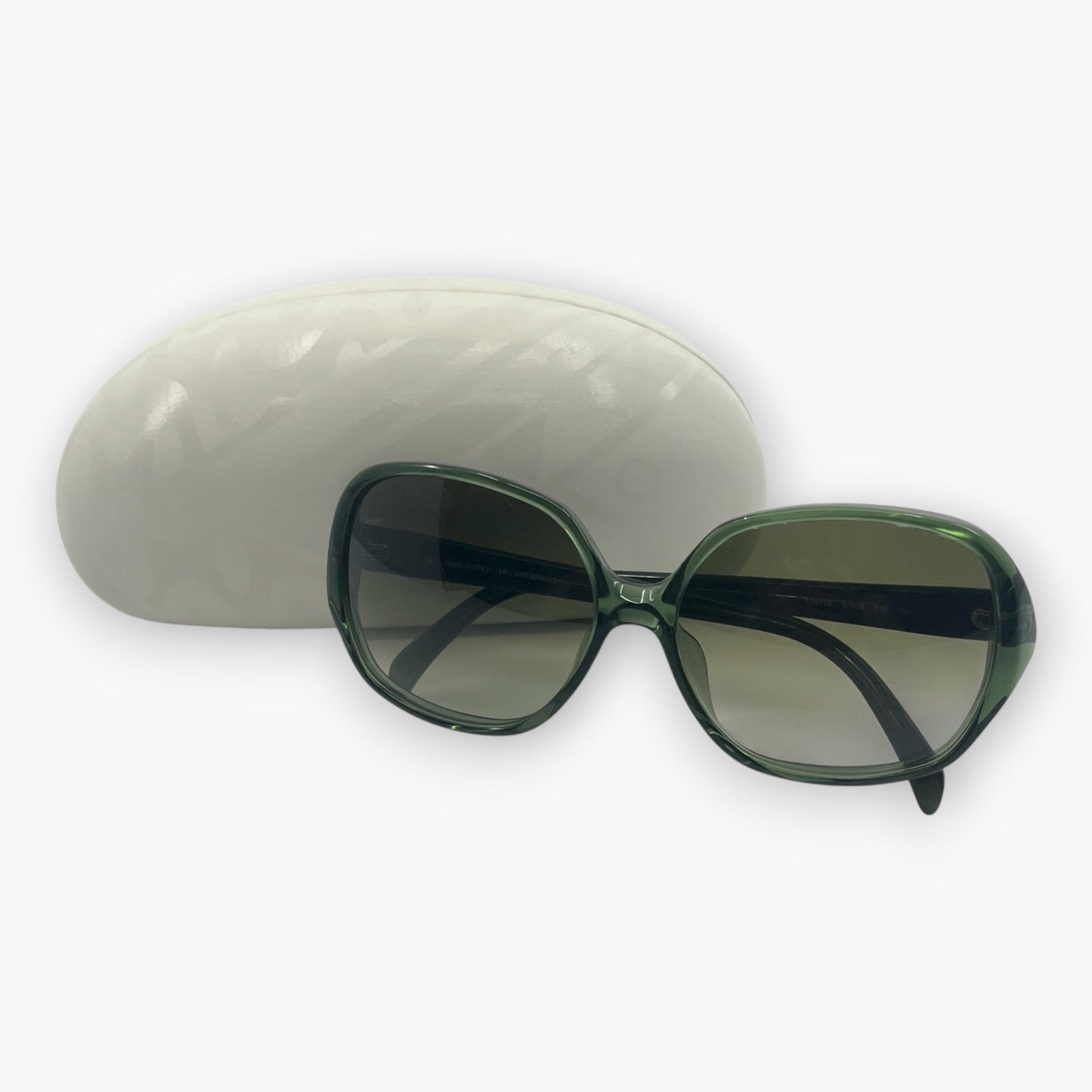 Emilio Pucci Light Gray Sunglasses EP671S Gradient Lenses w/ Case & Box