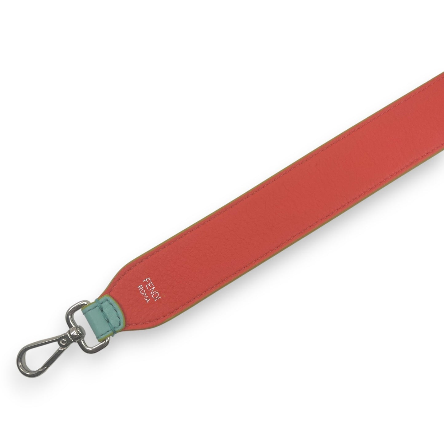 Fendi Strap You Leather Bag Strap in Light Blue w/ Dust Bag