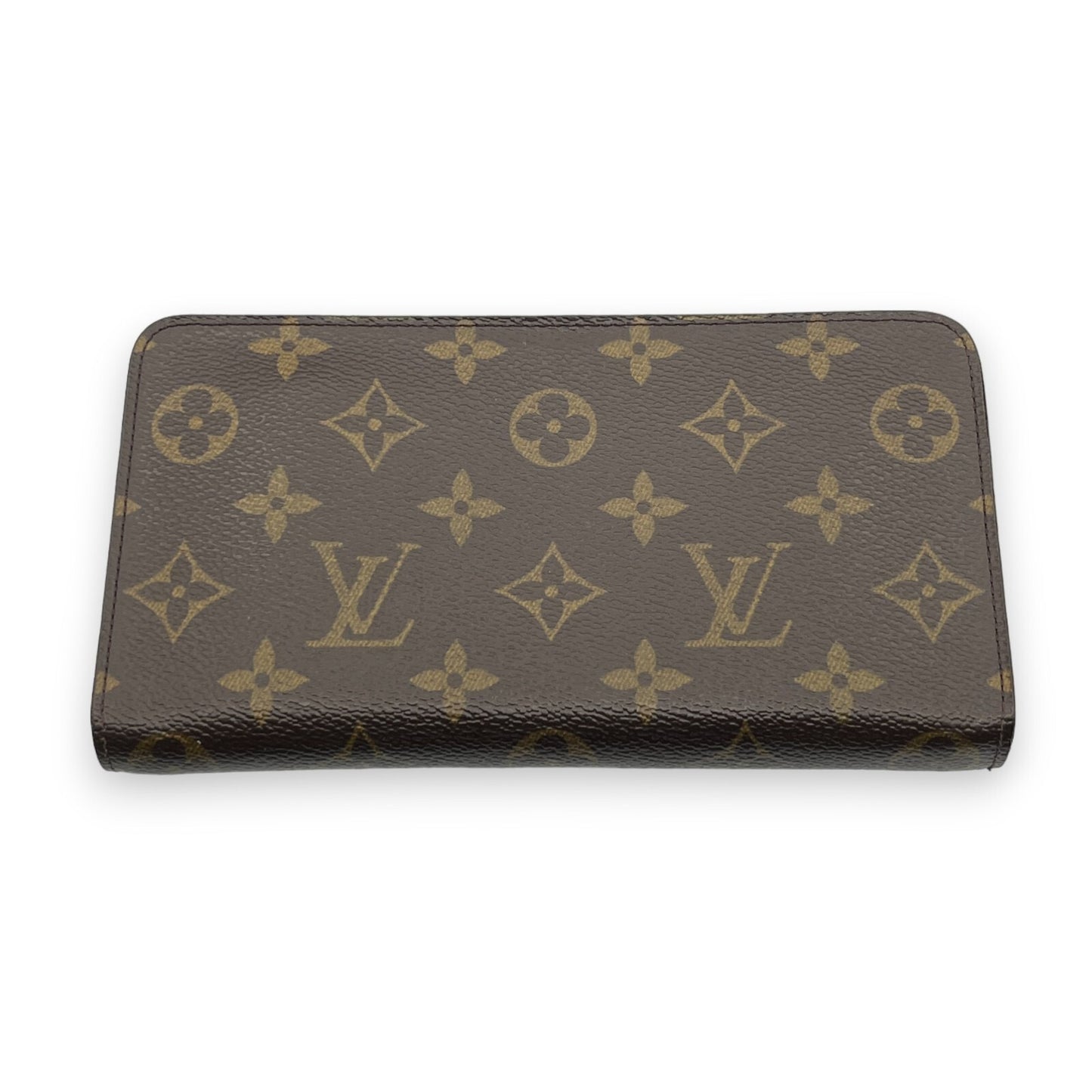 Louis Vuitton Monogram Porte Monnaie Zip Long Wallet