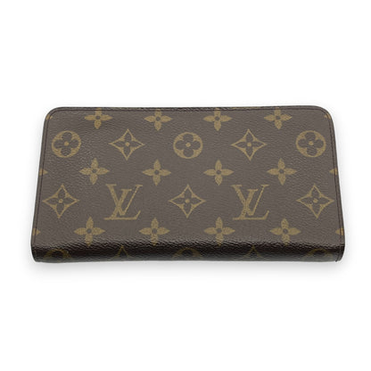 Louis Vuitton Monogram Porte Monnaie Zip Long Wallet