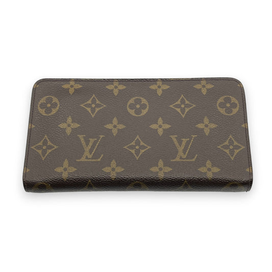 Louis Vuitton Monogram Porte Monnaie Zip Long Wallet