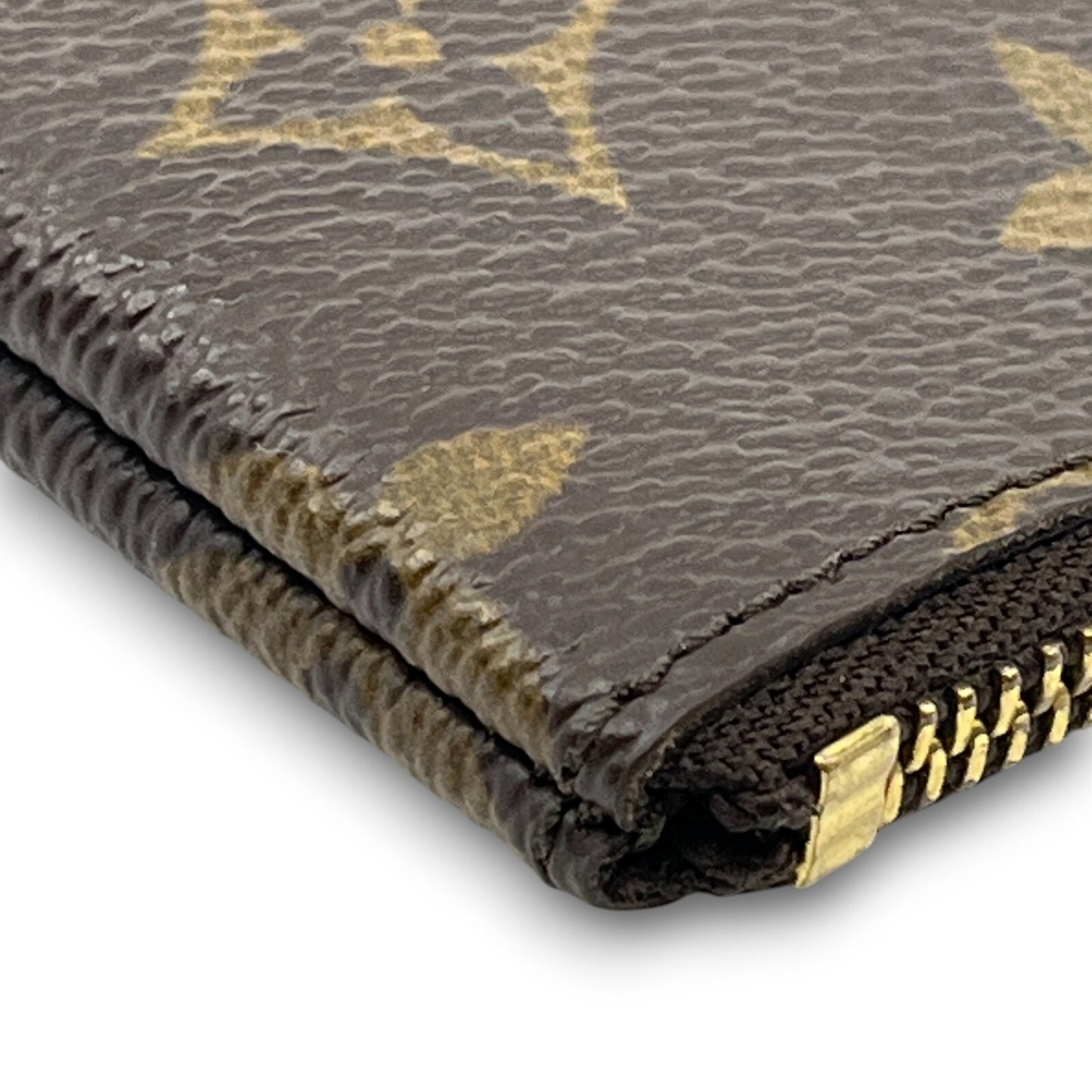 Louis Vuitton Monogram Pochette Cles Coin Purse and Keychain