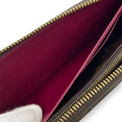 Louis Vuitton Monogram Portefeuille Clemence Zip-Around Wallet
