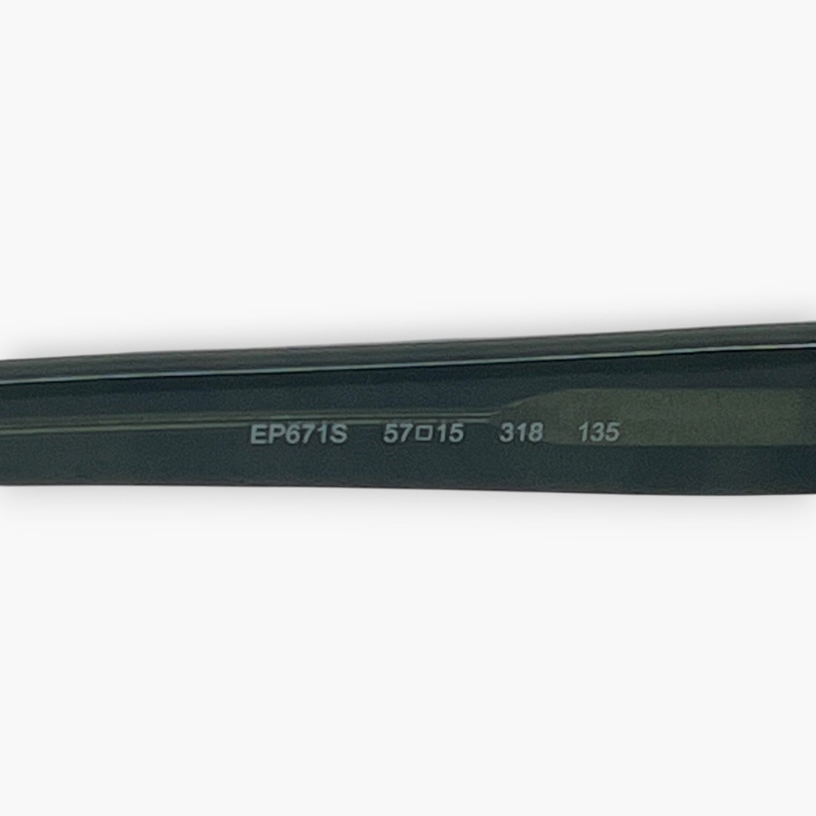 Emilio Pucci Light Gray Sunglasses EP671S Gradient Lenses w/ Case & Box