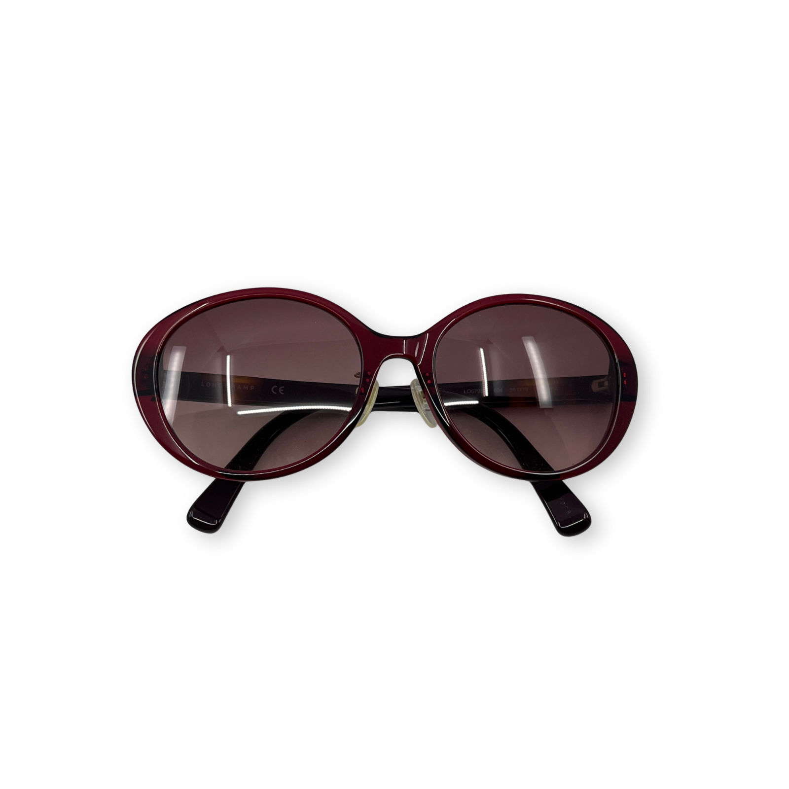 Authentic Longchamp Sunglasses LO679SJ  Red Brown Frame Gradient Lenses