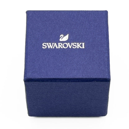 Swarovski Rhinestone Ring Thin Size 5.5 w/Box