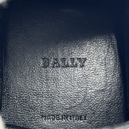 Bally Compact Leather Coin Wallet in Black w/ Box and Dust Bag