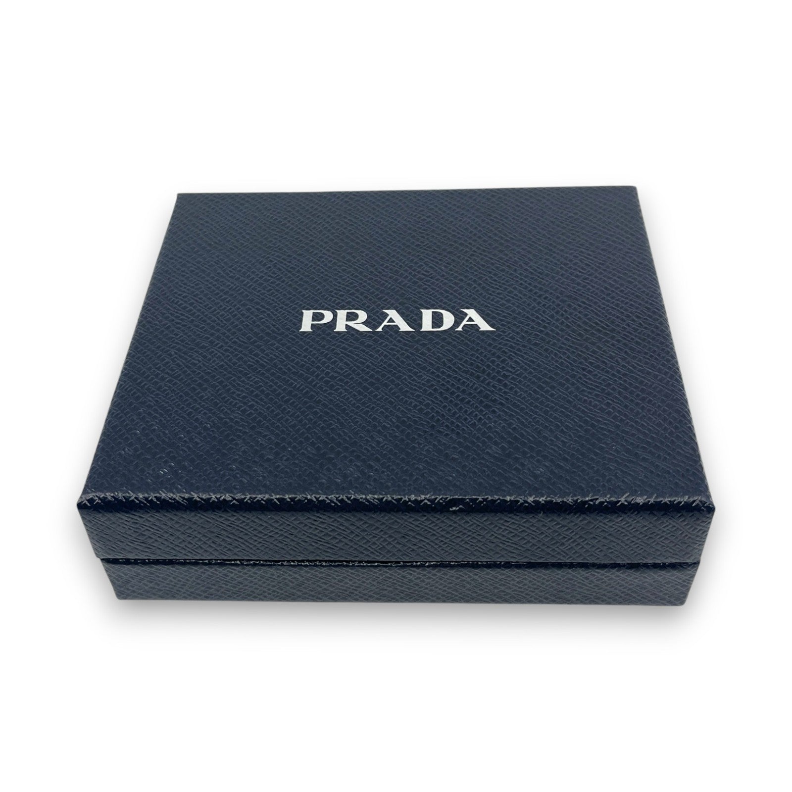 Prada Saffiano Leather Bifold Compact Wallet in Red w/ Box