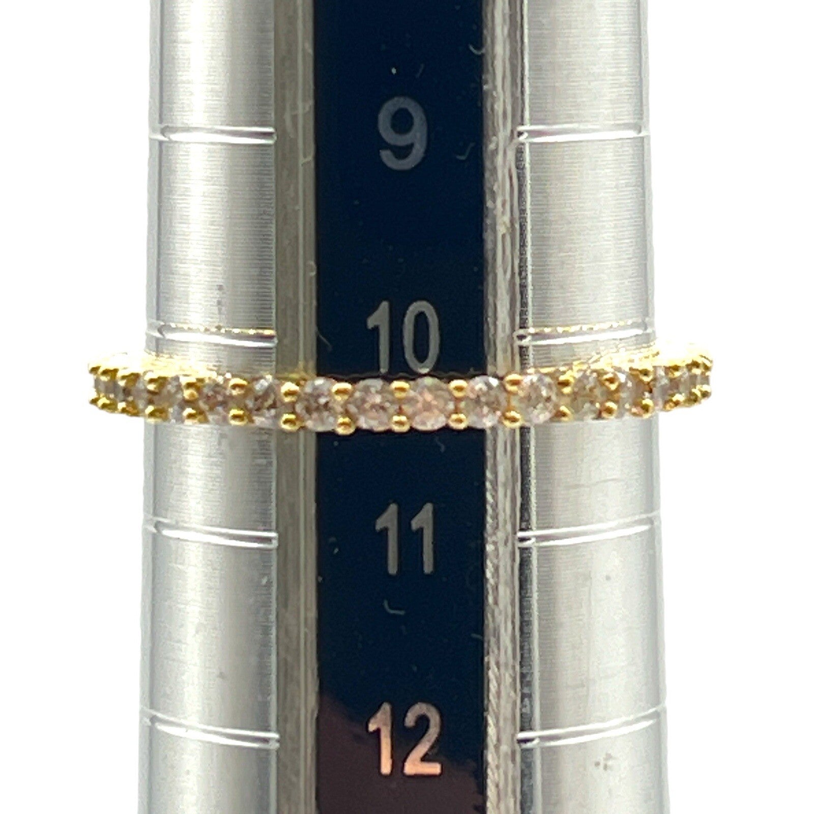 Swarovski Rhinestone Ring Thin Size 5.5 w/Box