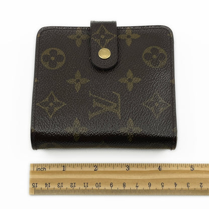 Louis Vuitton Monogram Compact Zip Bifold Wallet