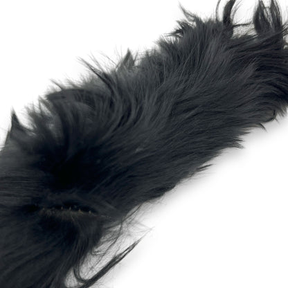 Fendi Strap You Mini Short Fur Bag Strap Black w/ Dust Bag