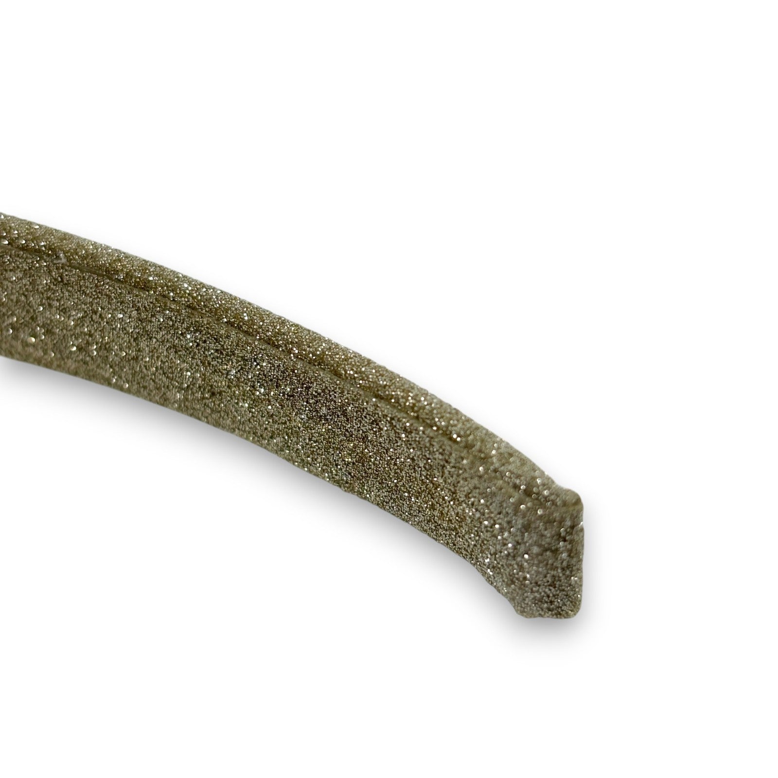 Salvatore Ferragamo Vara Glitter Silver Headband Hair Accessory