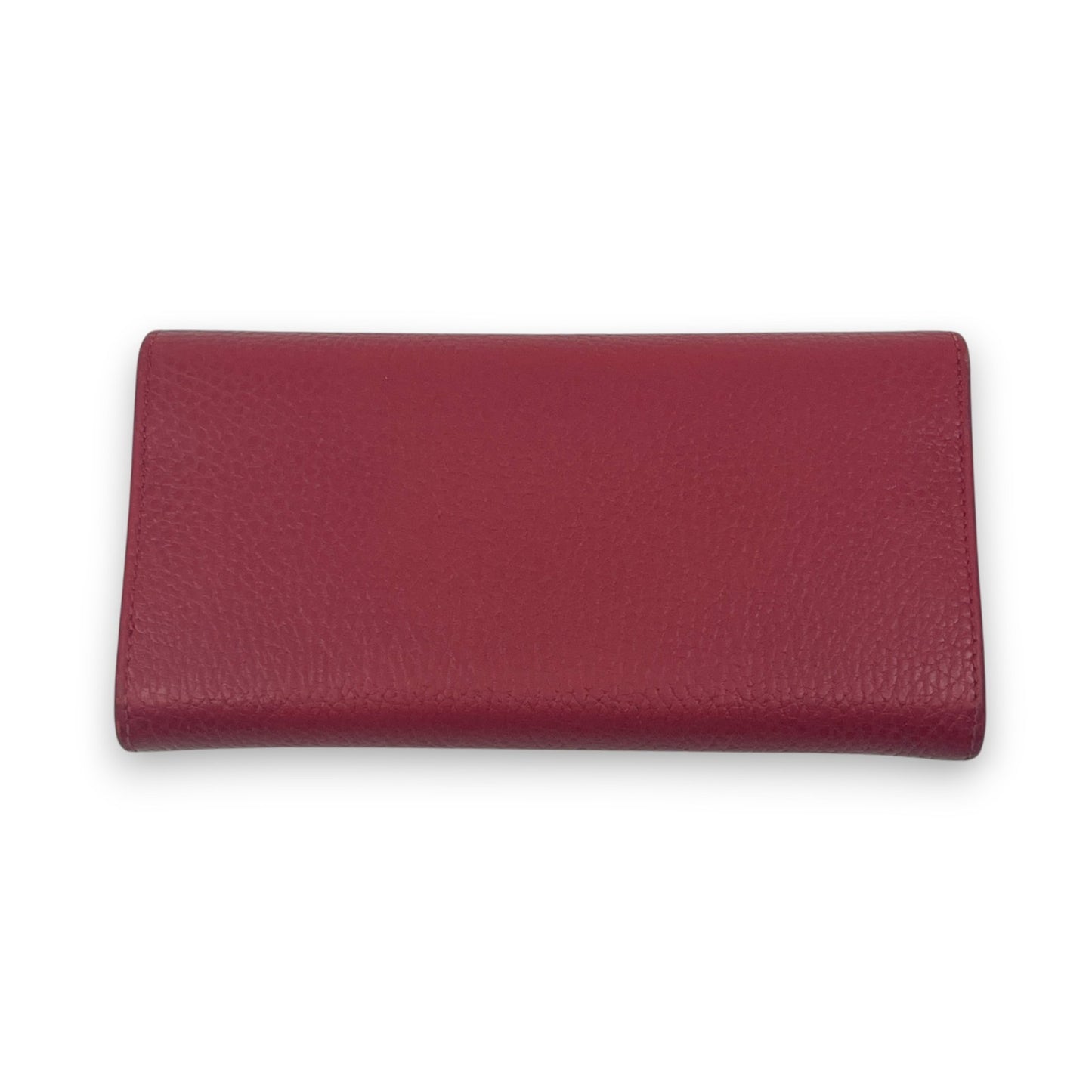 Gucci GG Marmont Continental Wallet in Red Leather