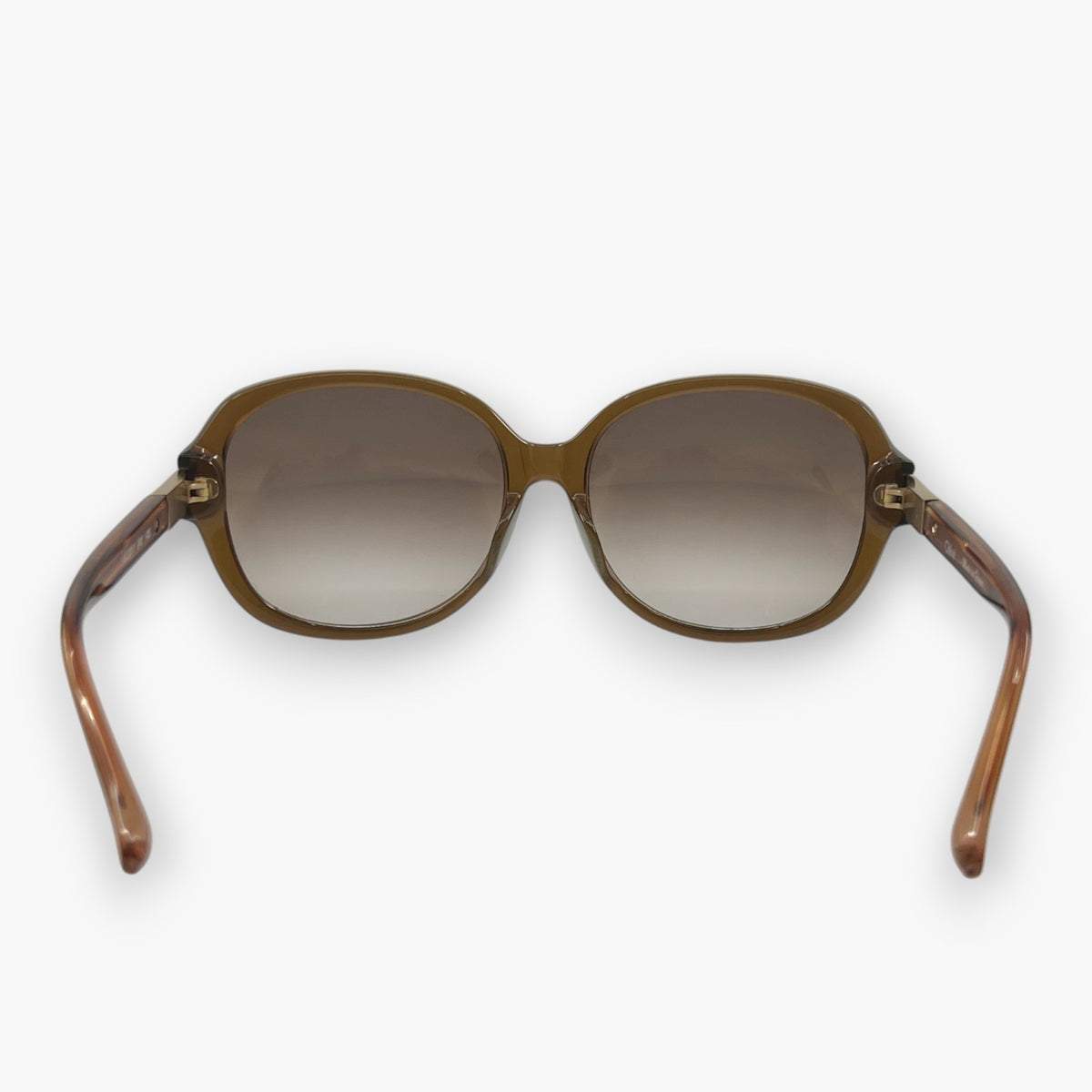 Chloe Sunglasses CL2218 C02 Brown Made in France W/ Full Box Set Card