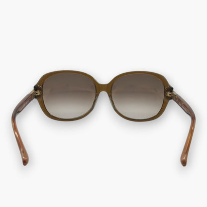 Chloe Sunglasses CL2218 C02 Brown Made in France W/ Full Box Set Card