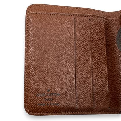 Louis Vuitton Monogram Compact Zip Bifold Wallet