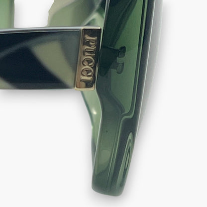 Emilio Pucci Light Gray Sunglasses EP671S Gradient Lenses w/ Case & Box