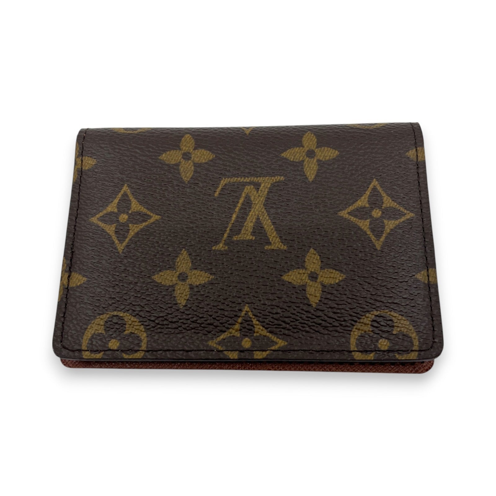 Louis Vuitton Monogram Port 2 Cartes Verticales Card Holder Wallet