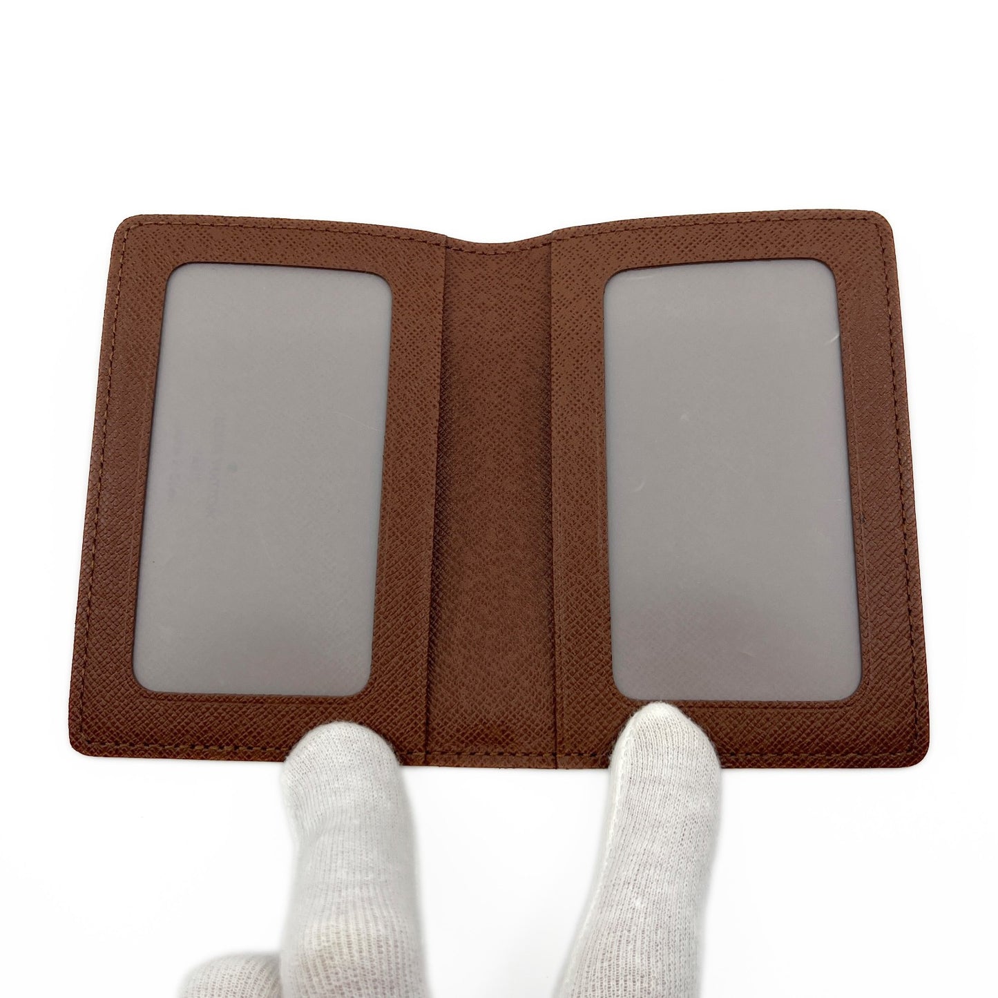 Louis Vuitton Monogram Port 2 Cartes Verticales Card Holder Wallet