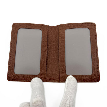 Louis Vuitton Monogram Port 2 Cartes Verticales Card Holder Wallet