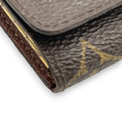 Louis Vuitton Monogram Minlan Multicles 4 Hooks Key Case Brown