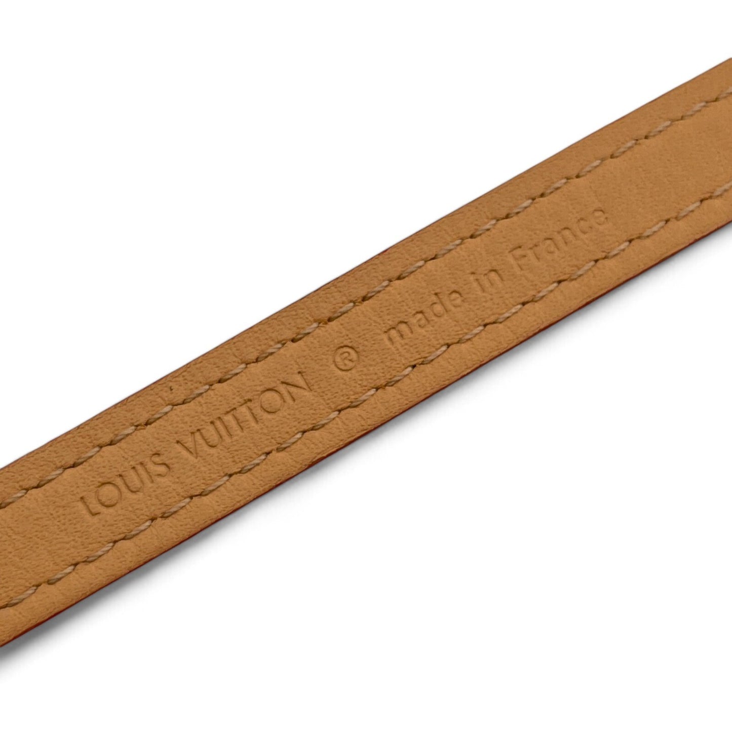 Louis Vuitton Monogram Vernis Triple Tour Bracelet Red