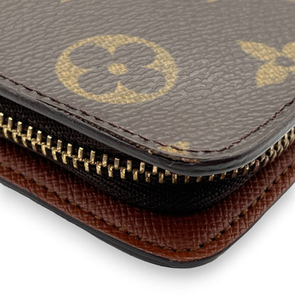 Louis Vuitton Monogram Porte Monnaie Zip Long Wallet