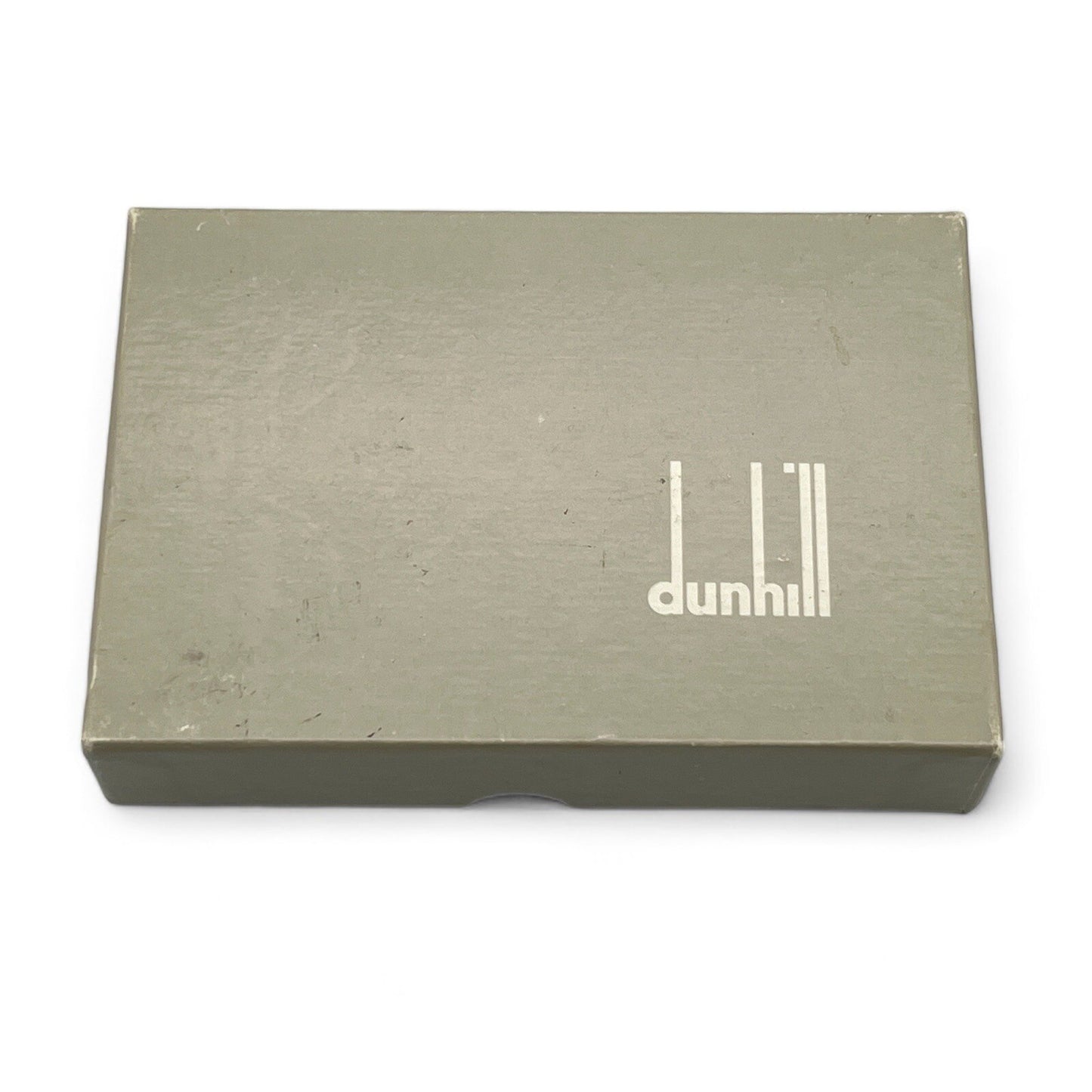 dunhill London Leather Key Case 6 Rings Black w/ Box & Dust Bag